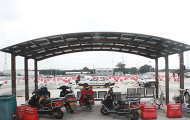 電動車棚雨棚廠家