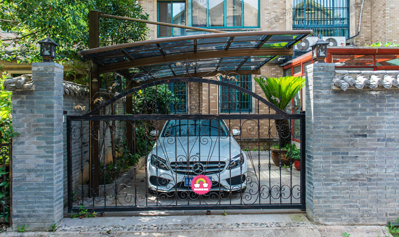 耐力板停車棚材料.jpg 耐力板停車棚材料.jpg