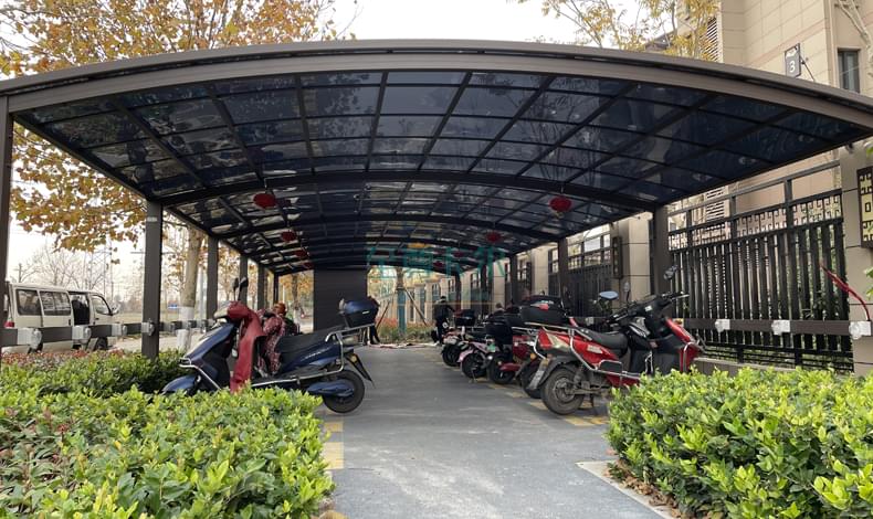 電動車遮陽棚停車棚哪家好？