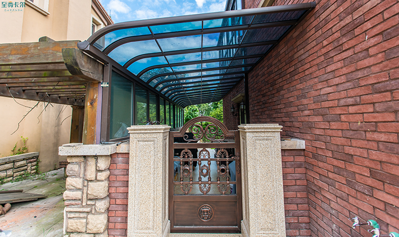 別墅鋁合金車棚廠家？別墅遮陽棚價格？